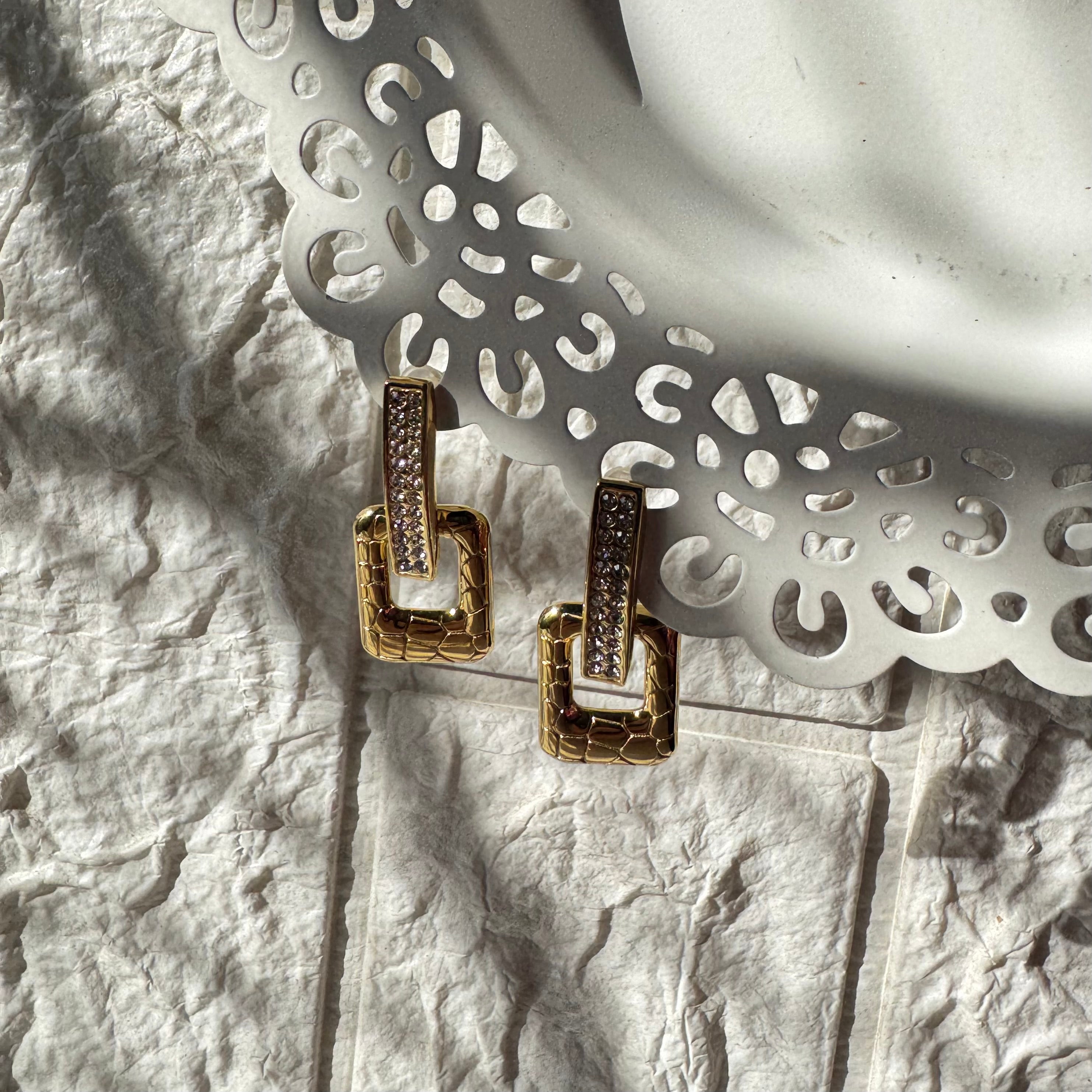 Amber Earrings