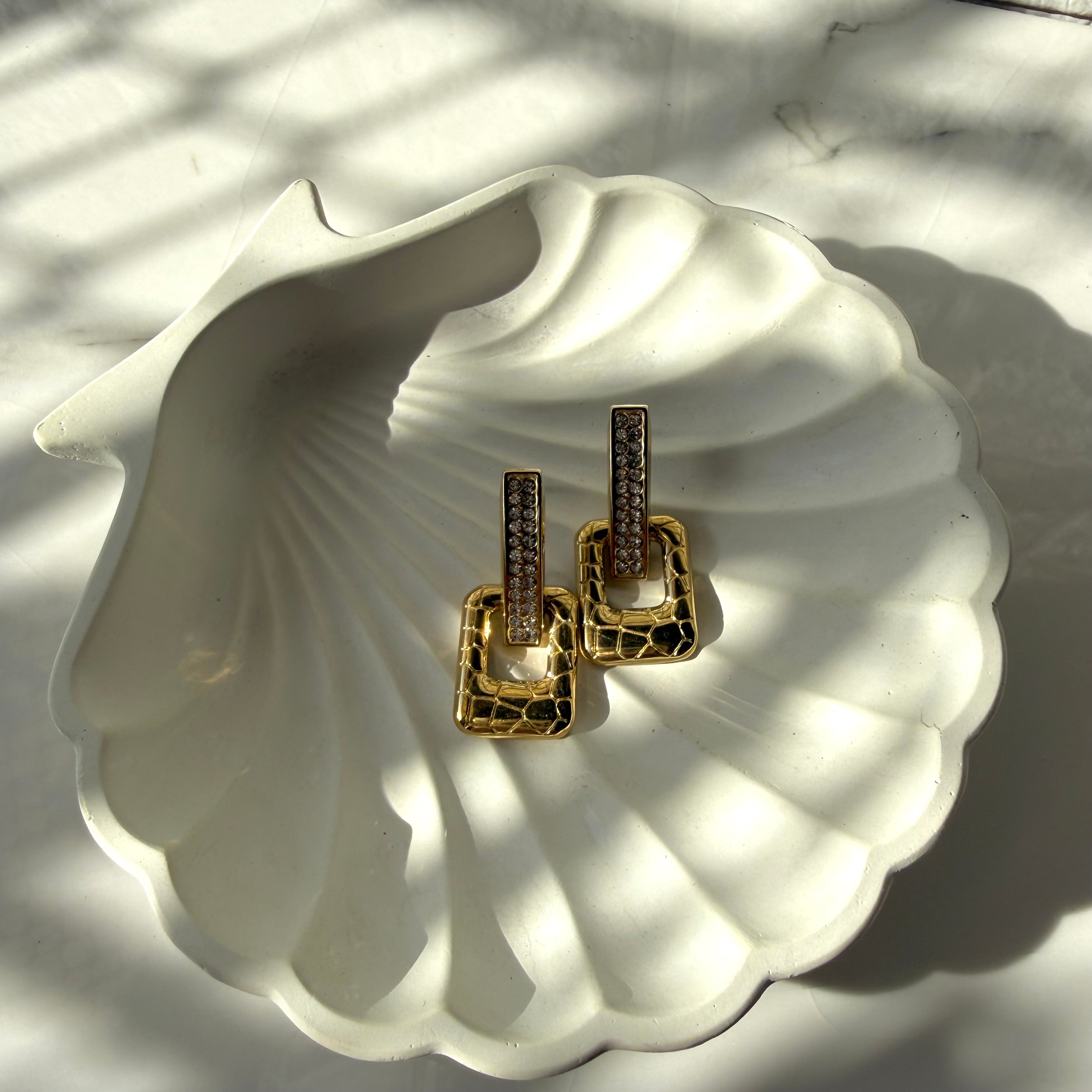 Amber Earrings